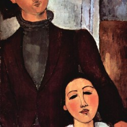 Modigliani - Portrait of the married couple Lipchitz